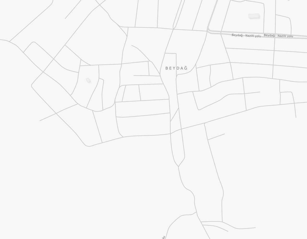 Topçu Sokak Cumhuriyet Beydağ İzmir harita