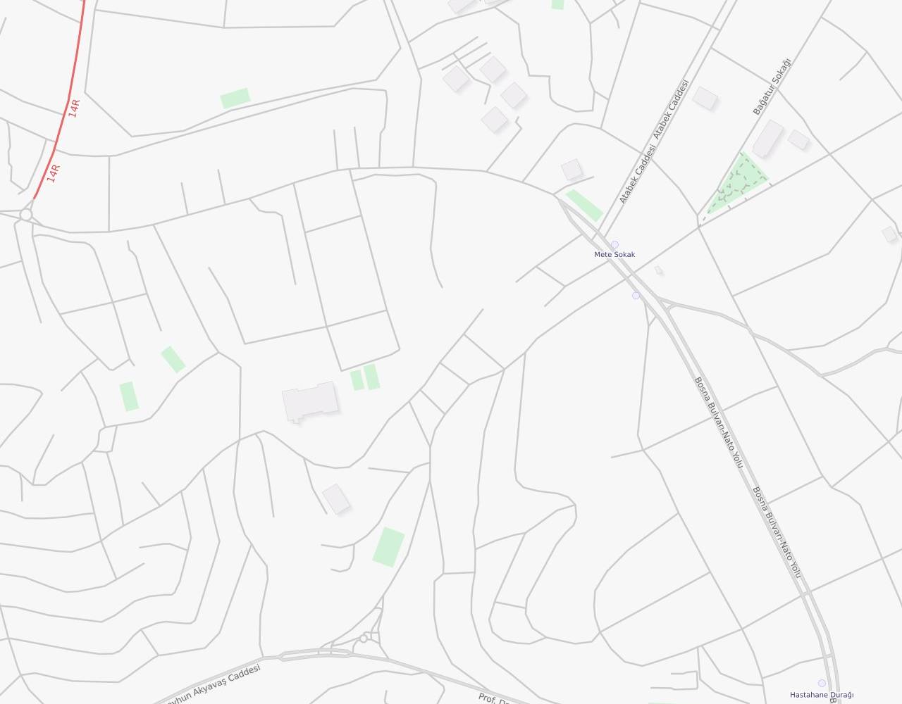 Üsküdar Mete Sokak Çengelköy harita