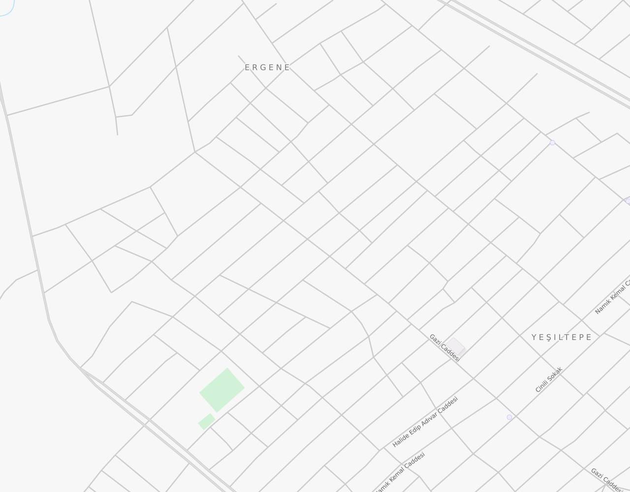 Yahya Kemal Sokak Yeşiltepe Ergene Tekirdağ harita