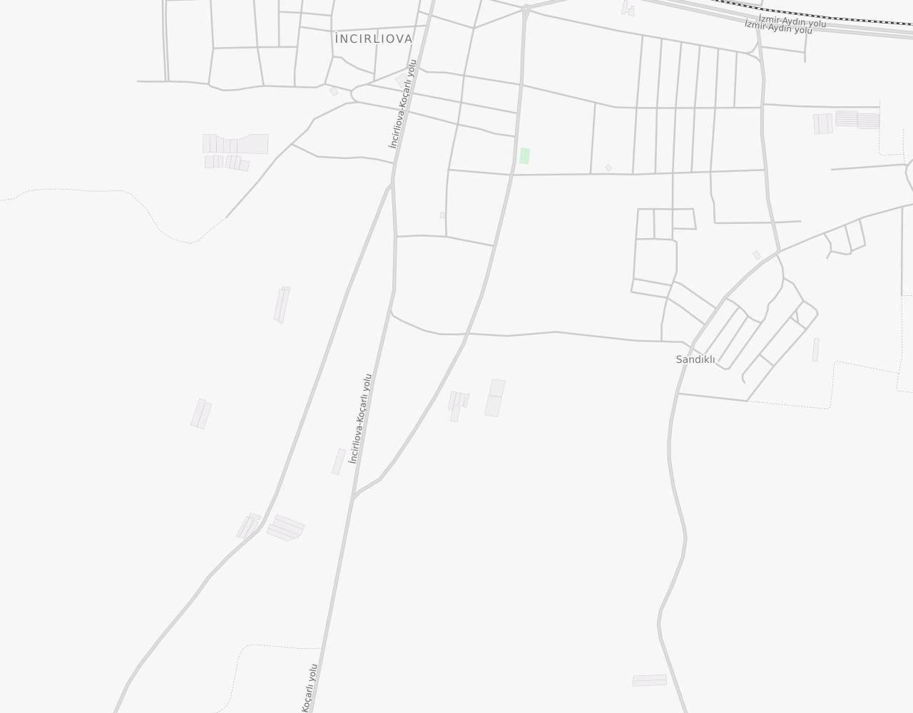 Yıldırım Beyazıt Caddesi Zafer İncirliova Aydın harita