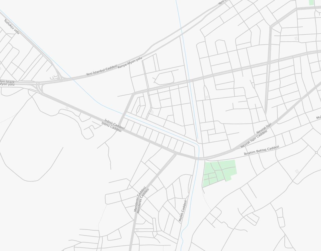 Zafer Caddesi Fahrettin Altay İlgın Konya harita