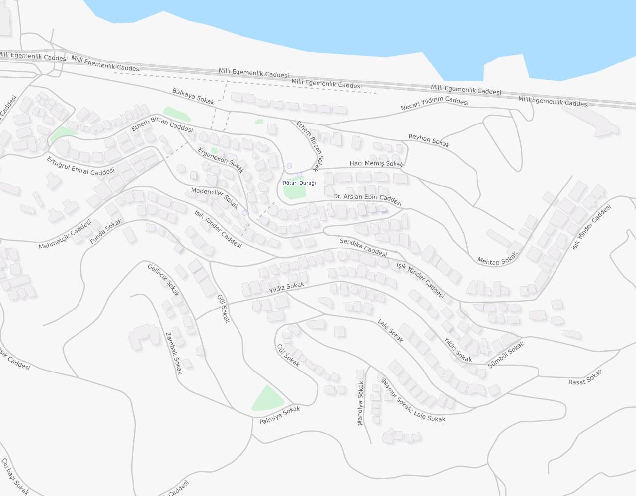Zonguldak Bahçelievler harita