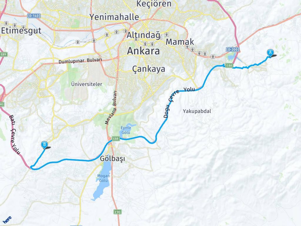 aAnkara mamak Ankara İncek haritası
