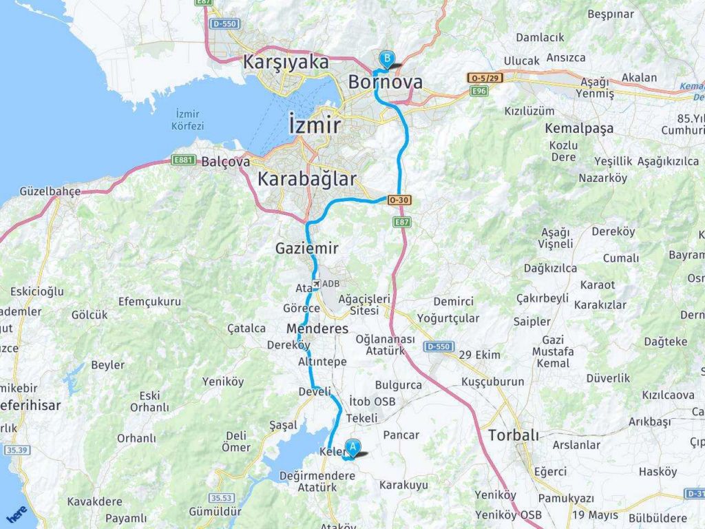 İzmir Bornova Yol Tarifi. Ayrancılar İzmir-İzmir Bornova Nasıl gidilir ...