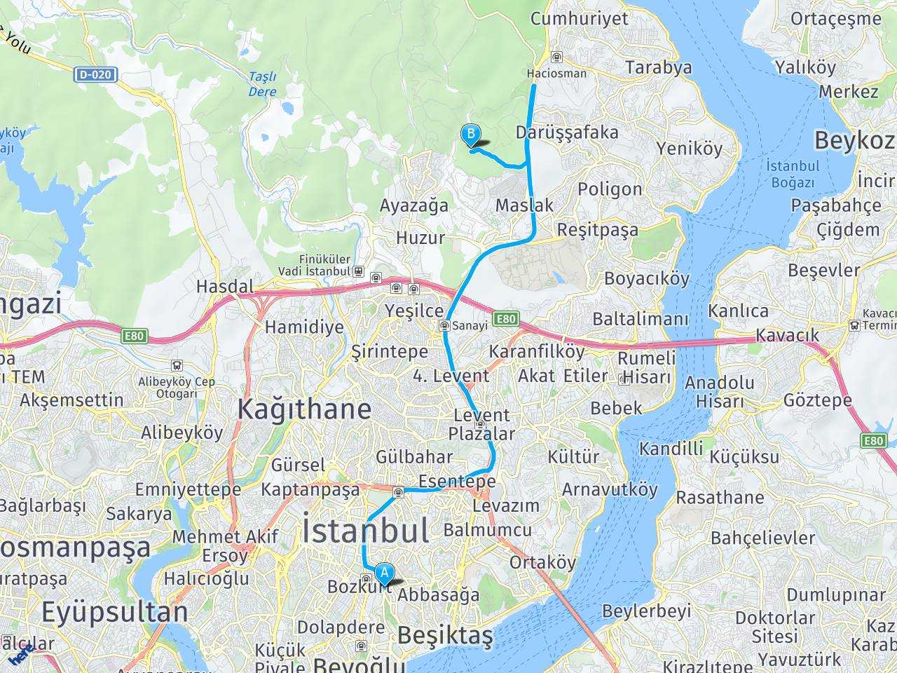 Harbiye Mahallesi Abdi İpekçi Cad. Park Apt. No:19-1 Nişantaşı / Şişli / İstanbul Şişli Kolan Hastanesi haritası