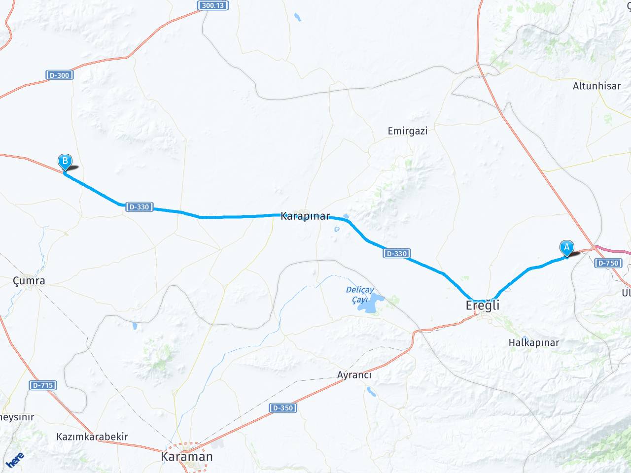 Konya çakmak Konya Karatay Yarma Mahallesi haritası