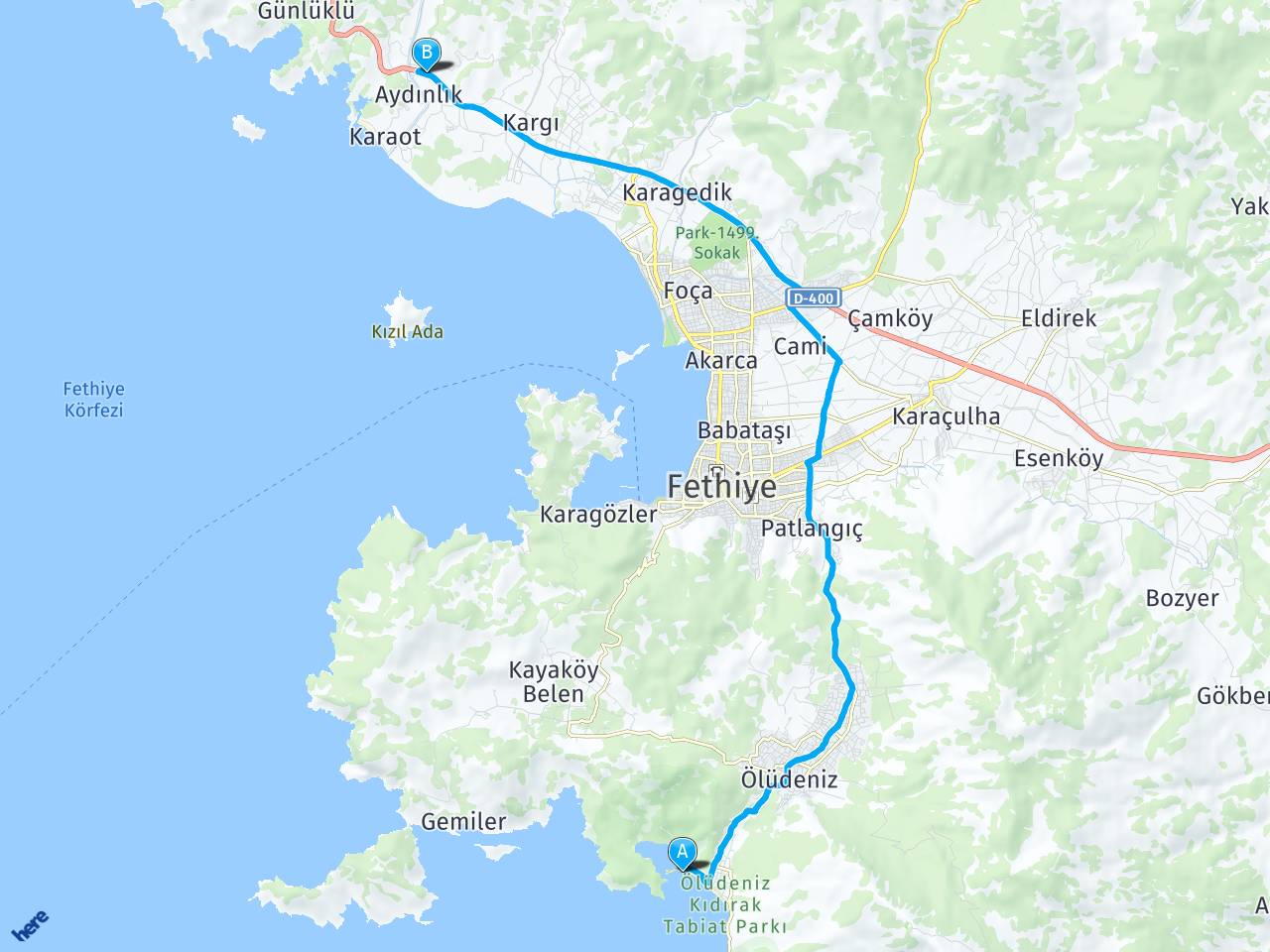 Fethiye Yanıklar Köyü Yol Tarifi. Ölüdeniz-Fethiye Yanıklar Köyü Nasıl ...