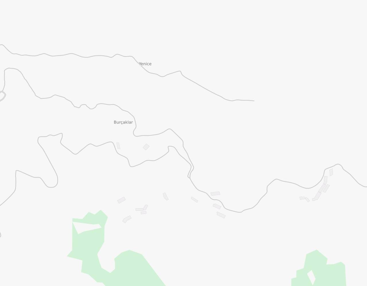 Alanya Yenice Köyü harita