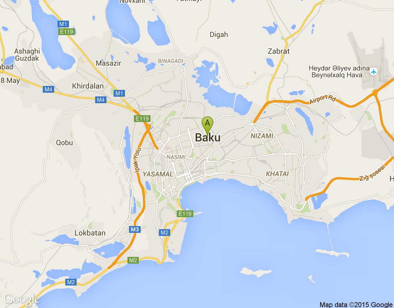 Baku harita