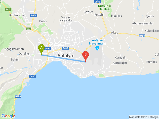 Merkez, Antalya akdeniz üniversitesi Antalya Muratpaşa haritası