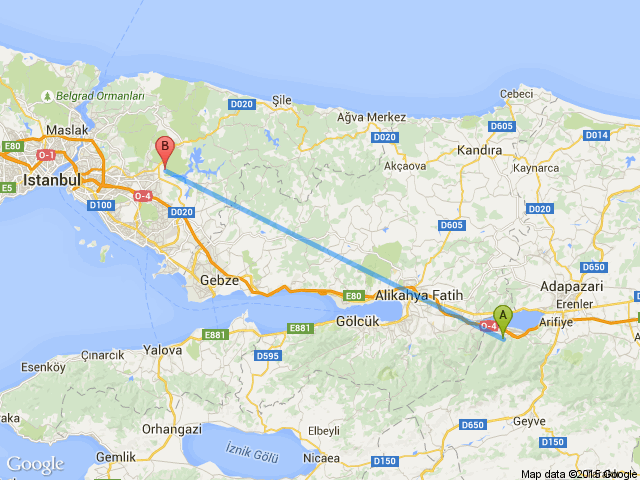 Ssabiha Gökçen Hava Limanı Kurtköy Sancaktepe, İstanbul haritası